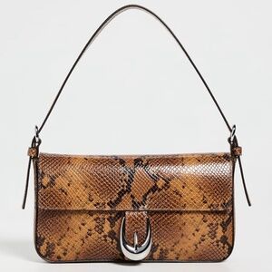 STAUD Snake Harlow Bag
